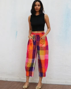Raveena Handwoven Cotton Pants
