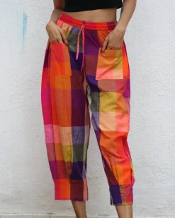 Raveena Handwoven Cotton Pants