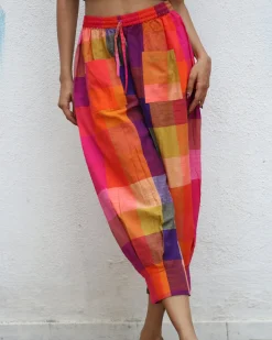 Raveena Handwoven Cotton Pants