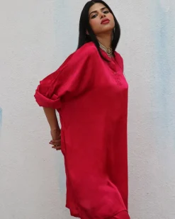 Rhea Modal Silk Co-ord Set