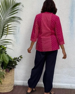 Rita Block Printed Cotton Kurti