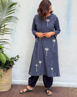 Roma Block Printed Cotton Kurti