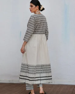 Roohi Block printed Kurta Set - NOMAD