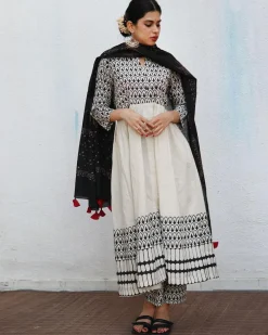 Roohi Block printed Kurta Set - NOMAD