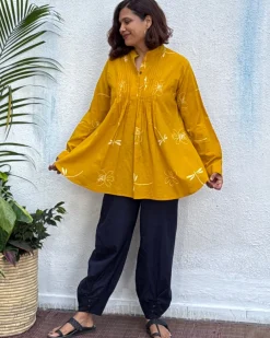 Saher Block Printed Cotton Kurti