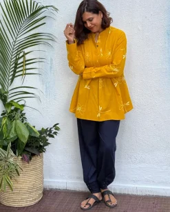Saher Block Printed Cotton Kurti
