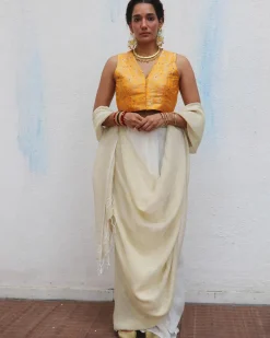 Sanjula Brocade Blouse - Onam