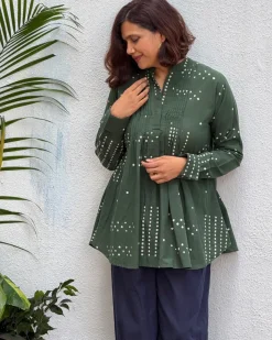 Shalini Block Printed Cotton Kurti