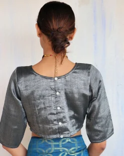 Sita Cotton Zari Blouse-Shringaar