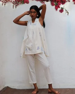 Soha Blockprinted Cotton Top - BGVL
