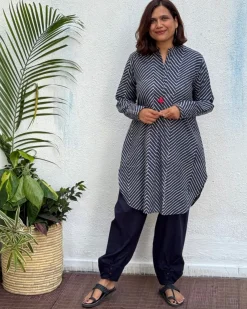 Sumaira Block Printed Cotton Kurti