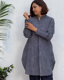 Sumaira Block Printed Cotton Kurti