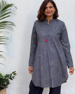 Sumaira Block Printed Cotton Kurti