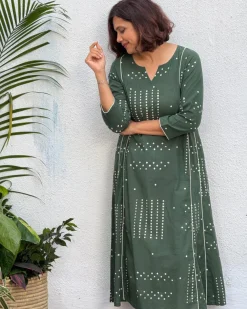 Swatilekha Block Printed Cotton Kurti