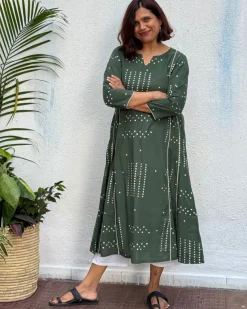 Swatilekha Block Printed Cotton Kurti