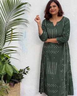 Swatilekha Block Printed Cotton Kurti