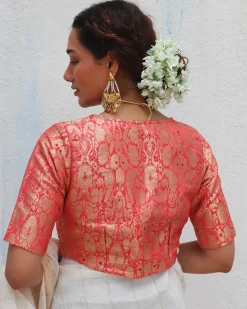 Tarini Brocade Blouse - Onam