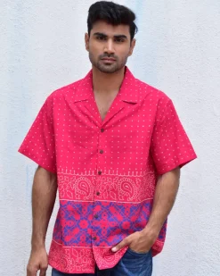 Tribal Tapestries Handblockprinted Pure Cotton Shirt