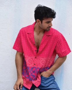Tribal Tapestries Handblockprinted Pure Cotton Shirt