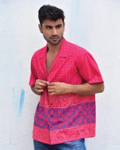 Tribal Tapestries Handblockprinted Pure Cotton Shirt