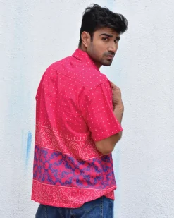 Tribal Tapestries Handblockprinted Pure Cotton Shirt