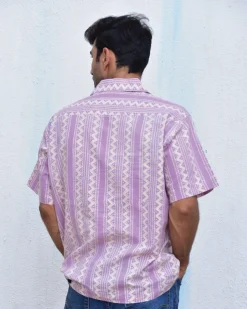Tribal Twist Handblockprinted Pure Cotton Shirt