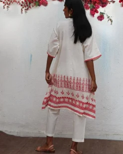 Vanalika Block printed Cotton Kurta Set - BGVL