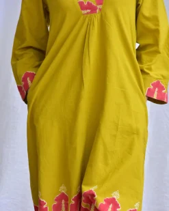 Veena Handblockprinted Cotton Kurta Set Of 2-Sor