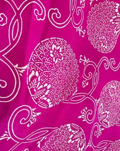 Visakha Blockprinted Dola Silk Saree - RB