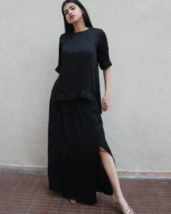 Wander Modal Silk Top