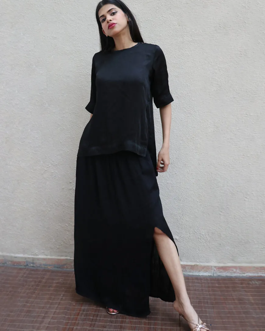 Wander Modal Silk Top
