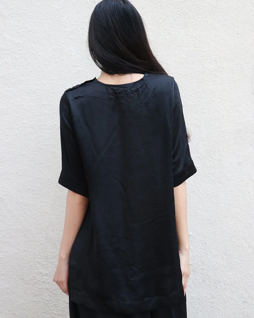 Wander Modal Silk Top