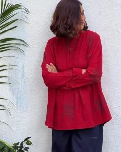 Zebaish Block Printed Cotton Kurti