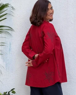 Zebaish Block Printed Cotton Kurti