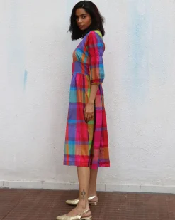 Zehra Handwoven Cotton Dress