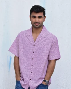 Zen Garden Handblockprinted Pure Cotton Shirt