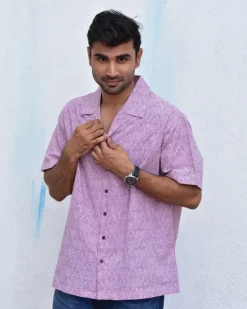 Zen Garden Handblockprinted Pure Cotton Shirt